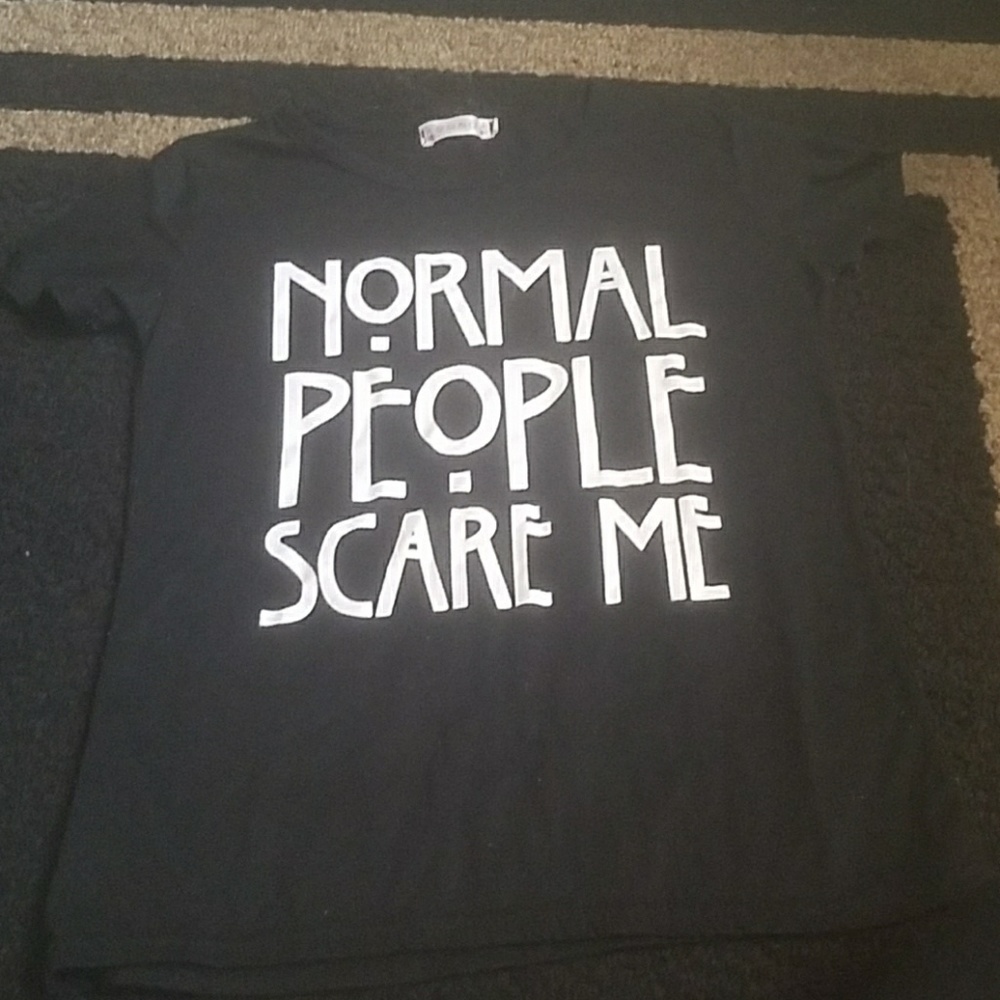 Nomal people scare me t-shirt